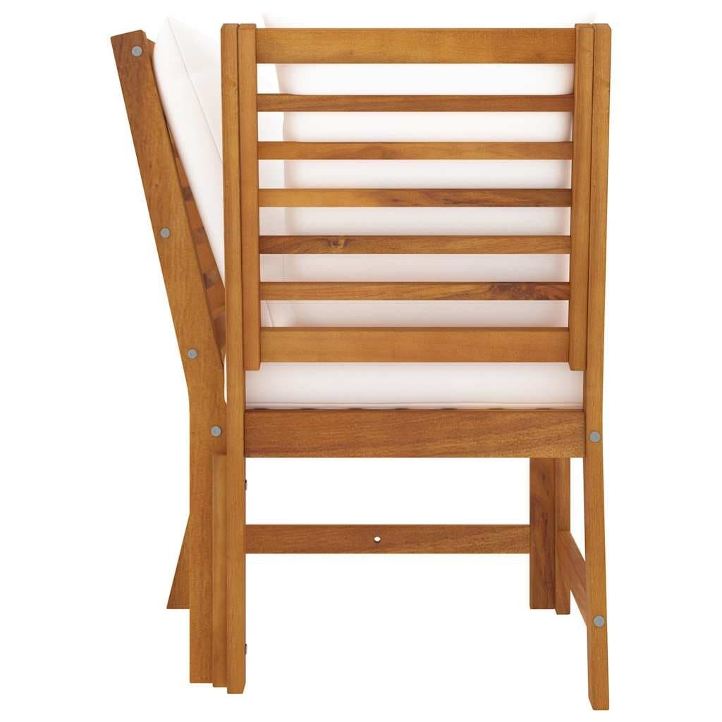 Outdoor Sectional Corner Sofa in Acacia Wood