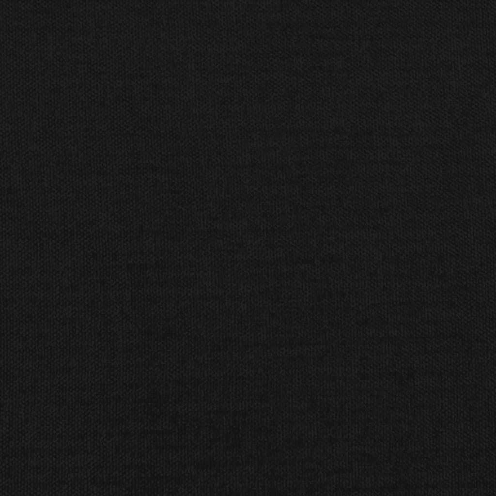 LED Headboard 160cm Black Fabric Bedroom Bed Head Light Modern Design