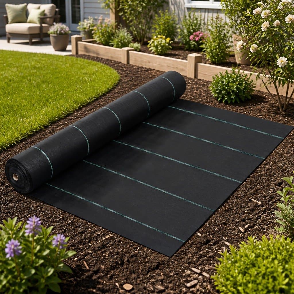Black Weed Control Mat 2x100 m