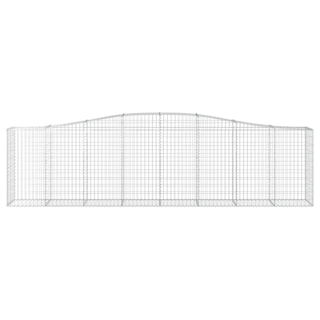 Arched Gabion Baskets 6 pcs 400x50x100/120 cm