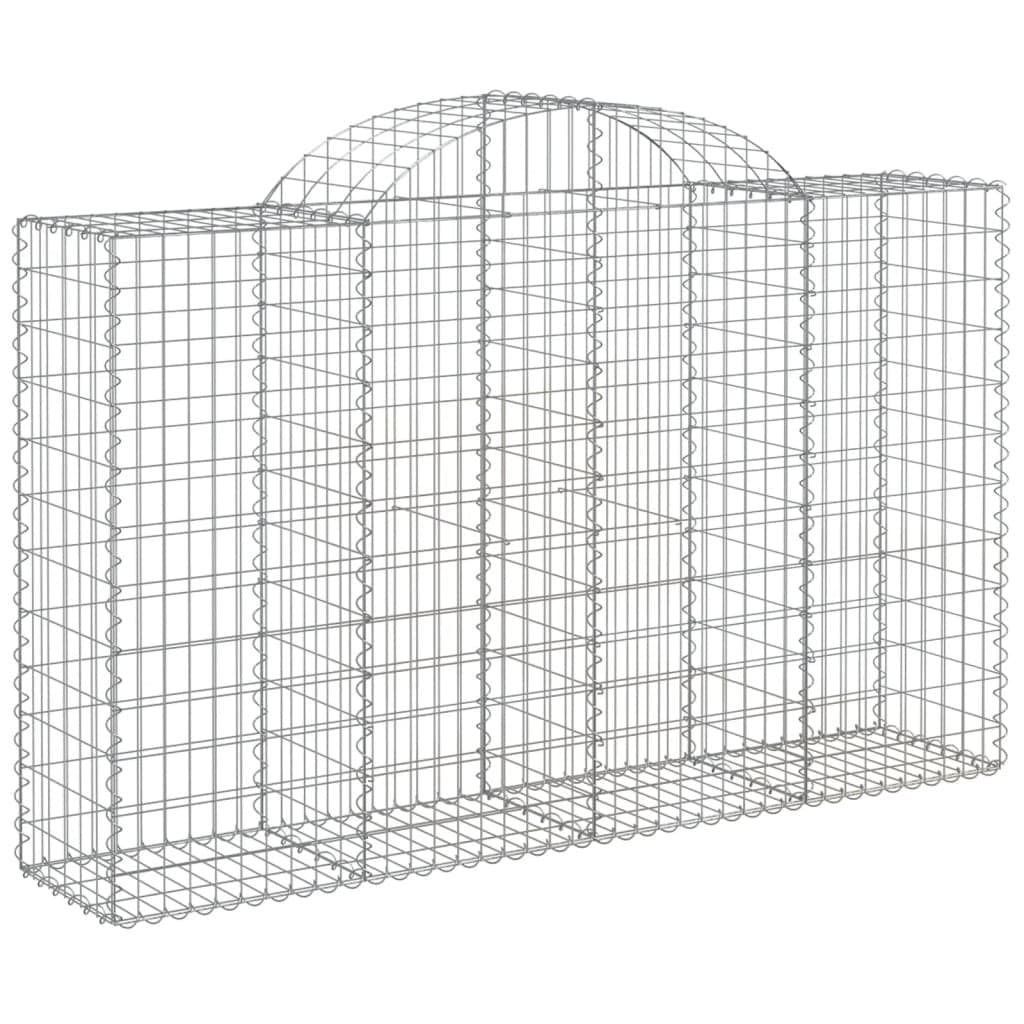 Arched Gabion Baskets Set for Outdoor Use