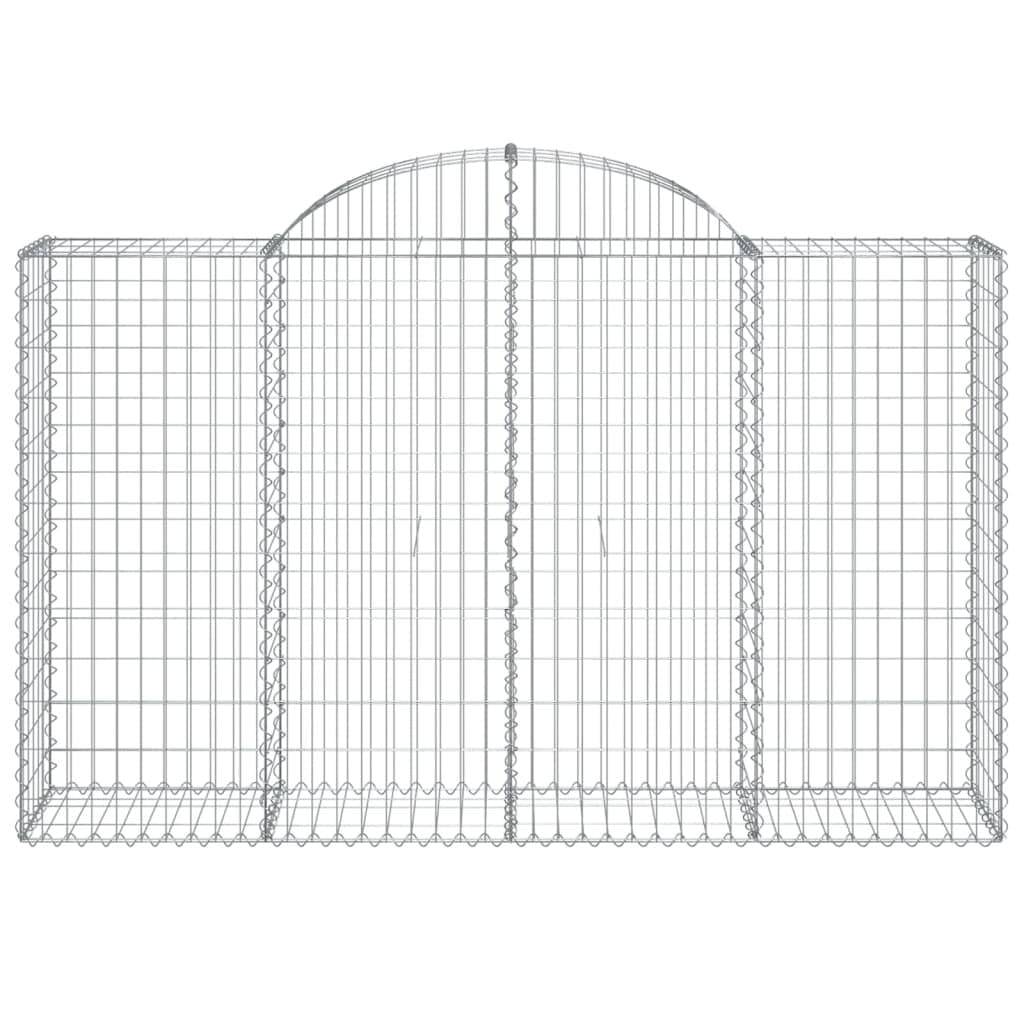 Arched Gabion Baskets Set for Outdoor Use