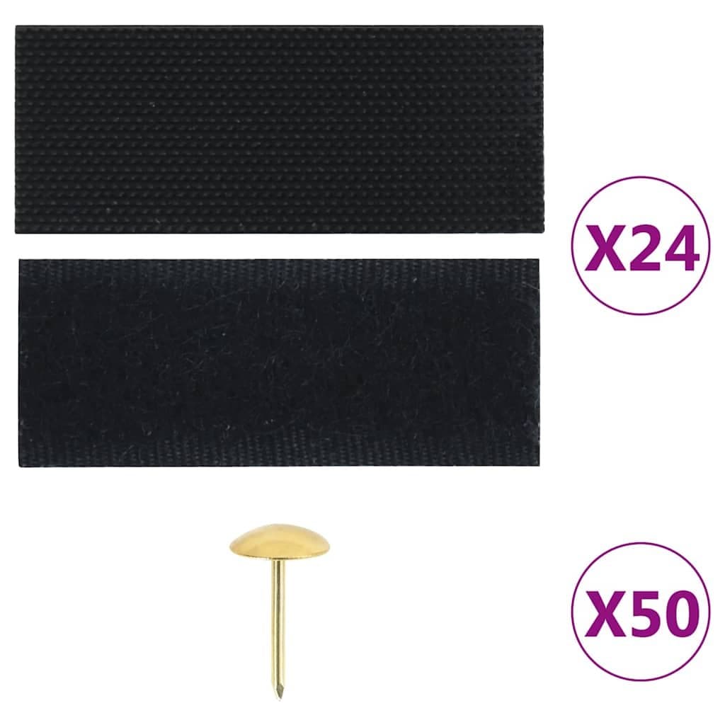 Black Insect Door Curtains 2 pcs 220x110 cm