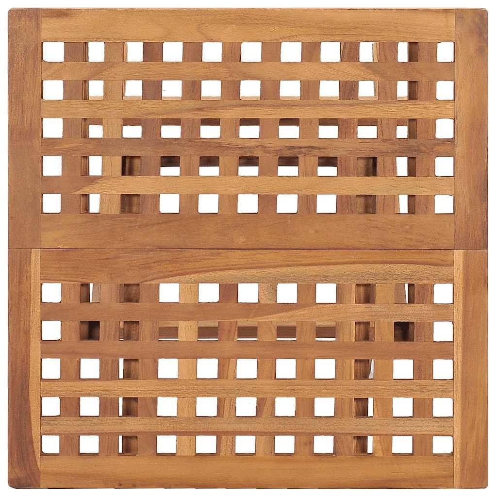 Brown Wood Folding Garden Table for Outdoors