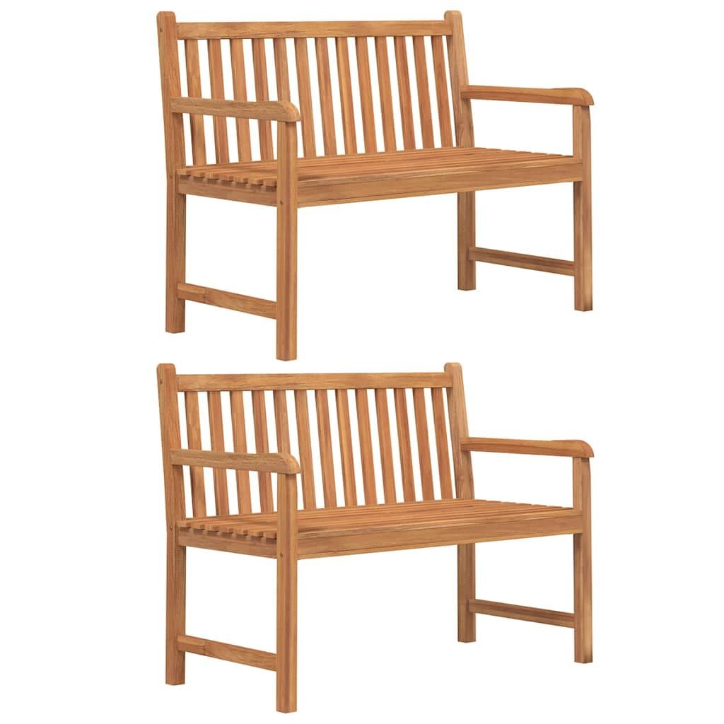 Solid Teak 5 Piece Garden Dining Set for Outdoor Use
