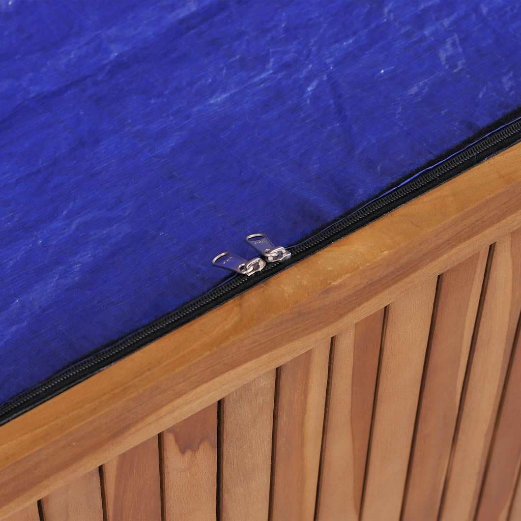 Solid Acacia Wood Garden Storage Box 175x80x75 cm