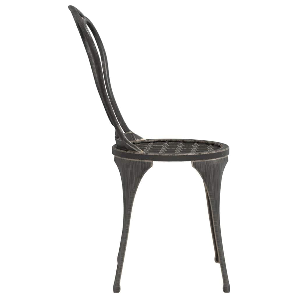 Cast Metal 3 Piece Bistro Set for Outdoor Spaces