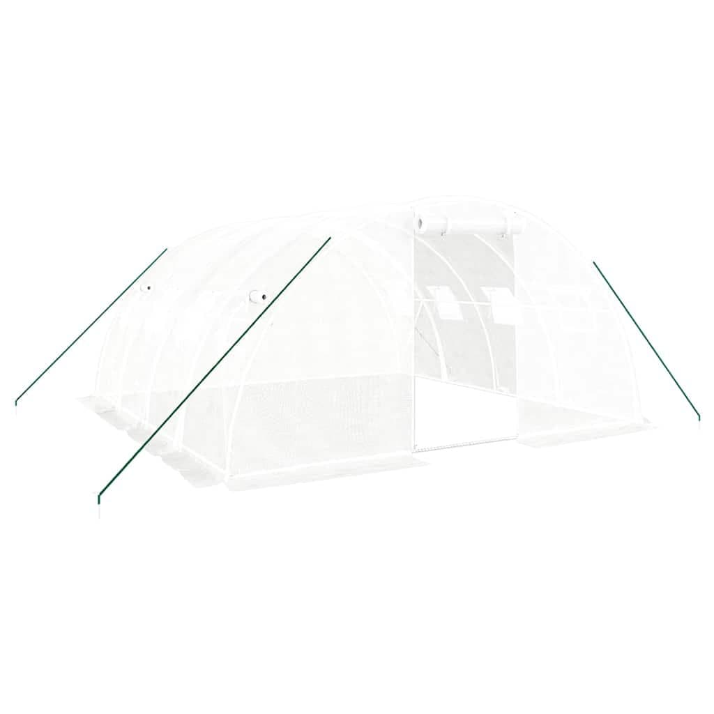 4x4x2m Greenhouse with Steel Frame and PE Cover