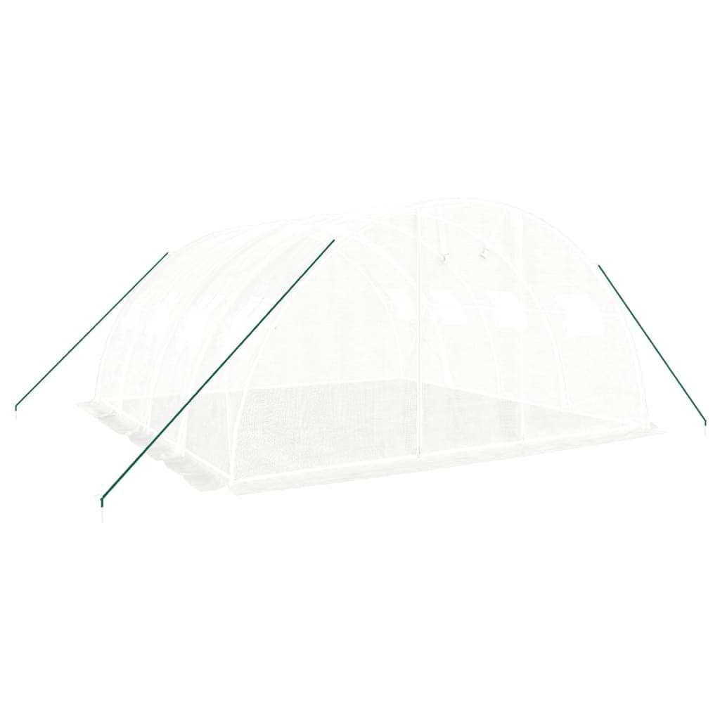 4x4x2m Greenhouse with Steel Frame and PE Cover