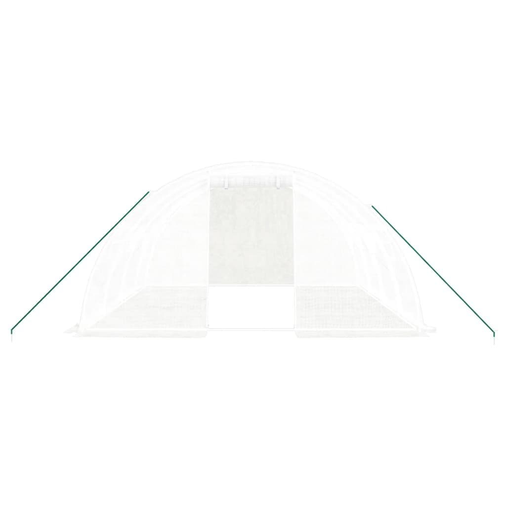 4x4x2m Greenhouse with Steel Frame and PE Cover