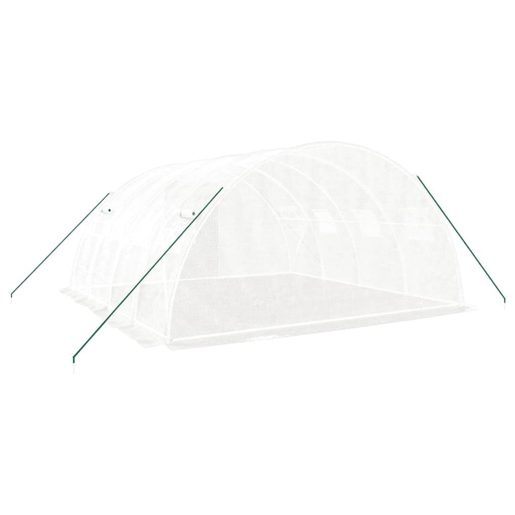 4x4x2m Greenhouse with Steel Frame and PE Cover