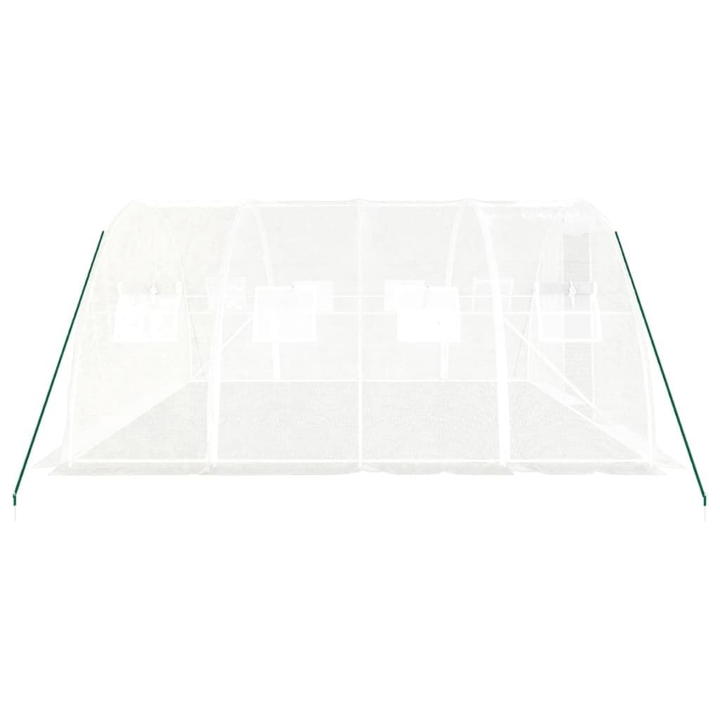 4x4x2m Greenhouse with Steel Frame and PE Cover