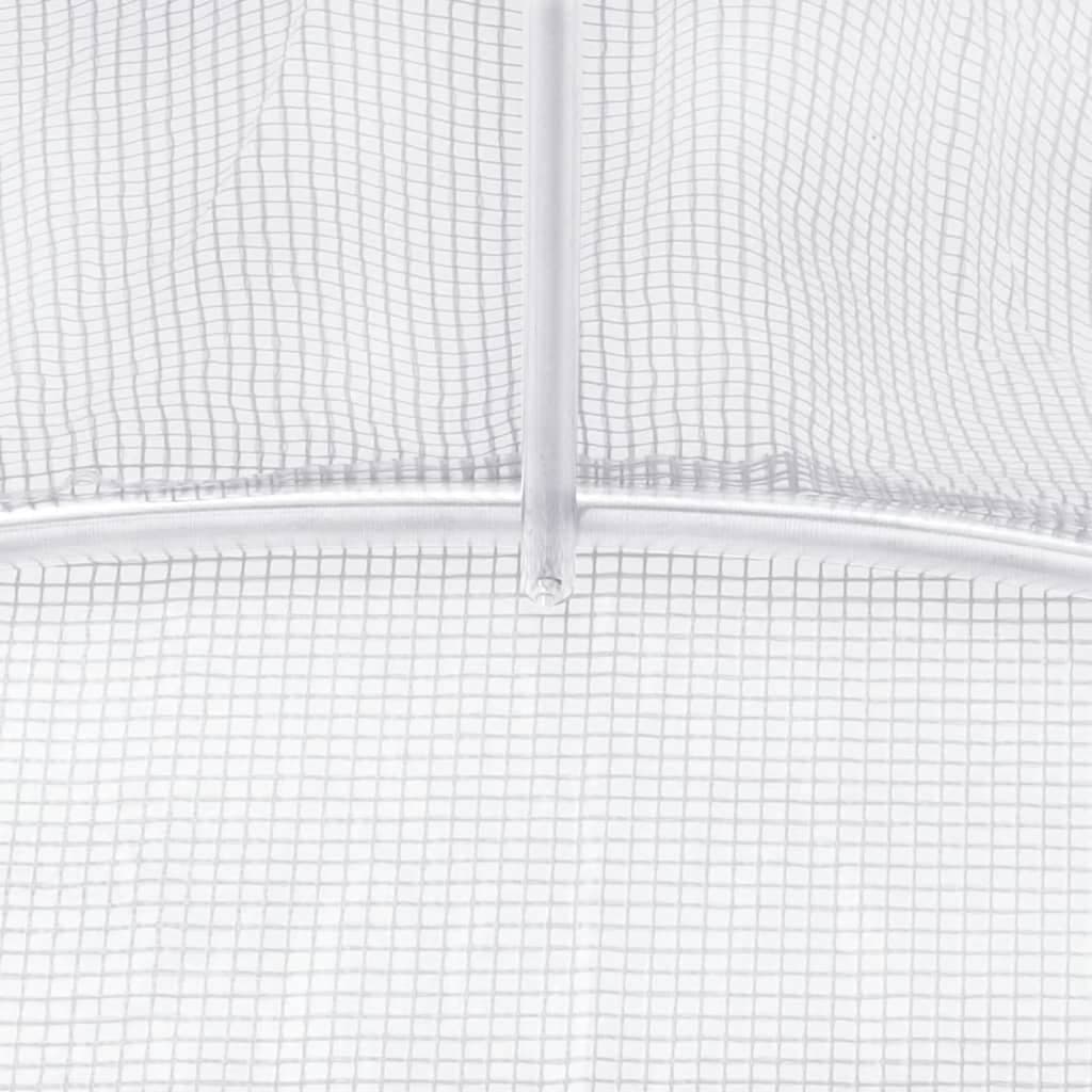 4x4x2m Greenhouse with Steel Frame and PE Cover