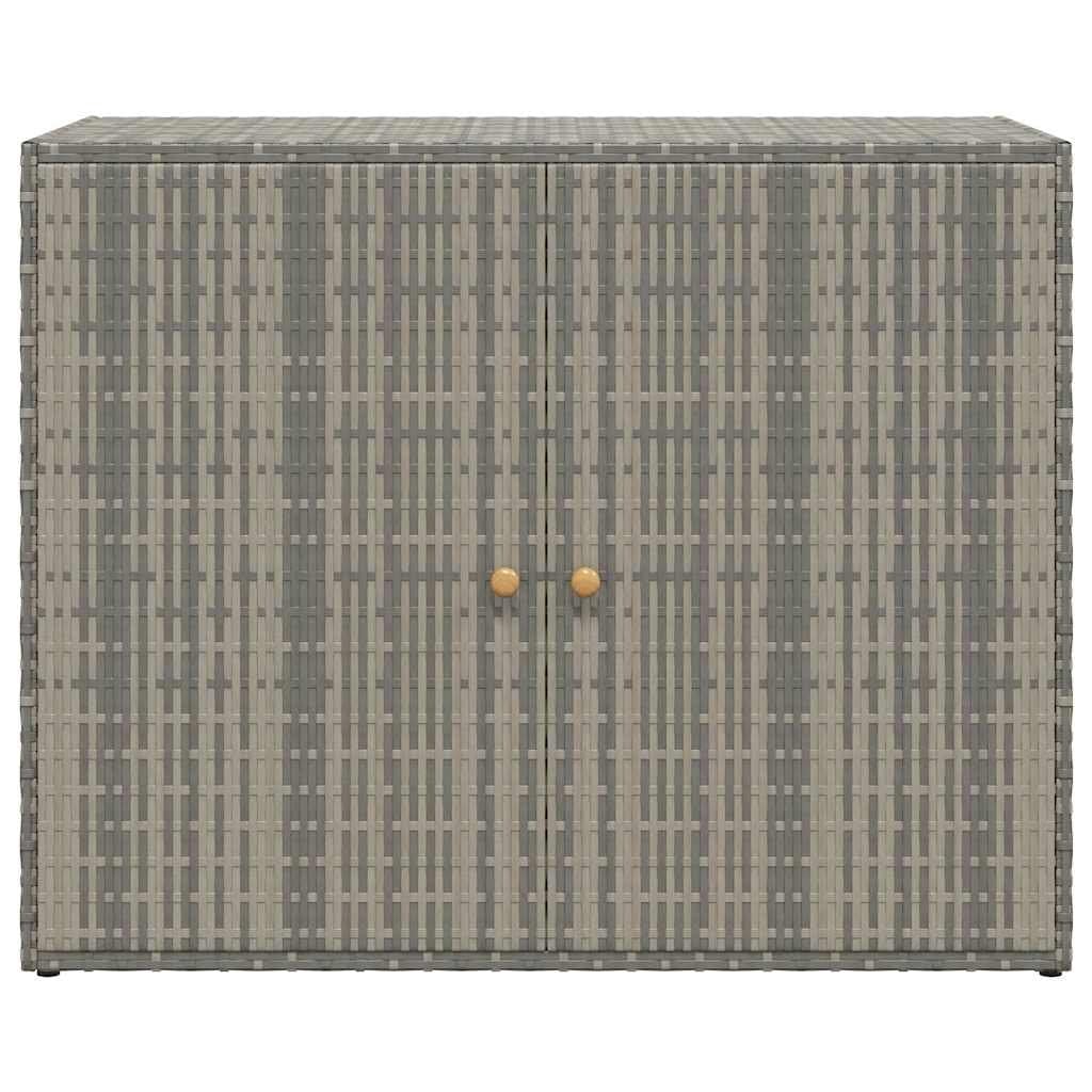 Grey Garden Storage Cabinet 100x55.5x80cm