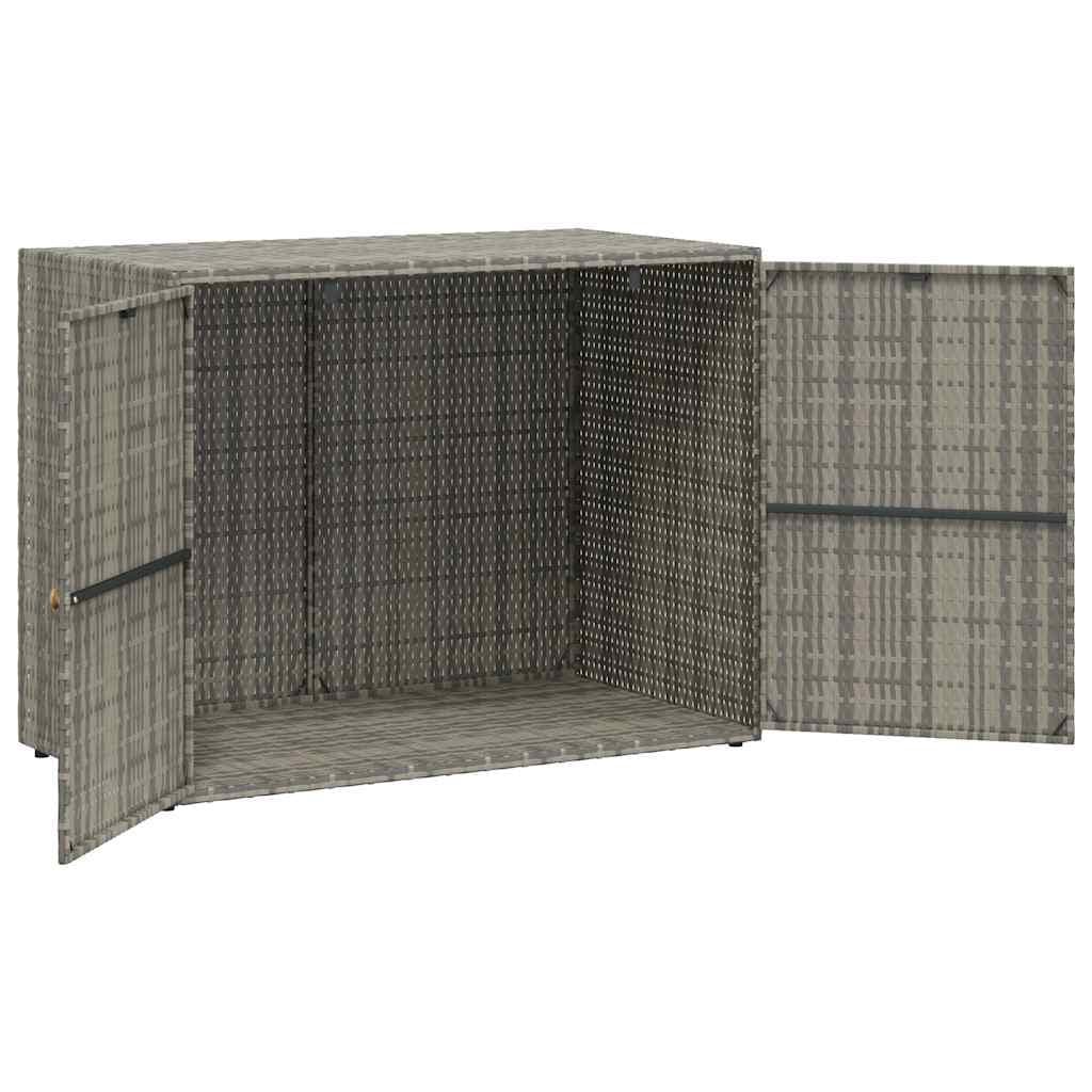Grey Garden Storage Cabinet 100x55.5x80cm
