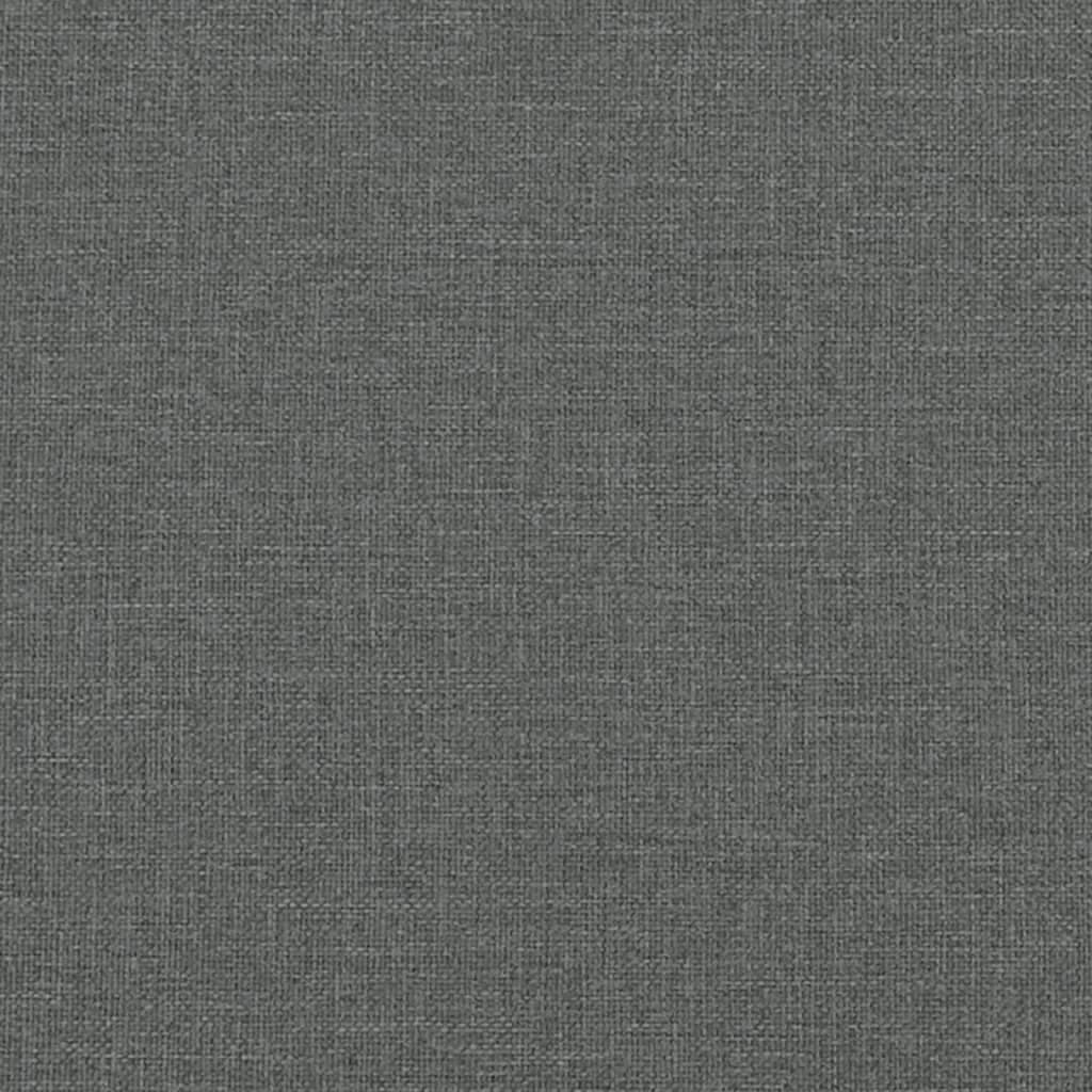 4 Piece Grey Fabric Sofa Set with Pillows