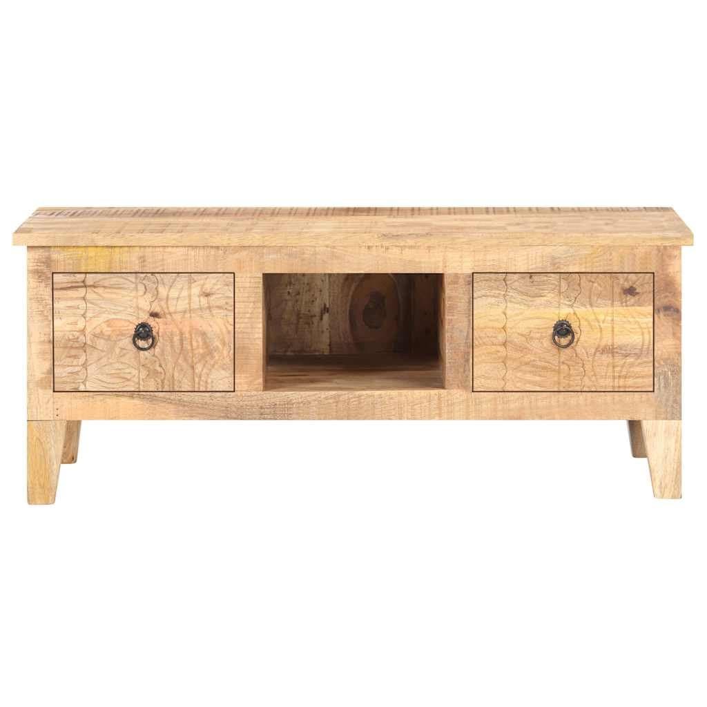 Coffee Table 100x55x40 cm with Storage Drawers