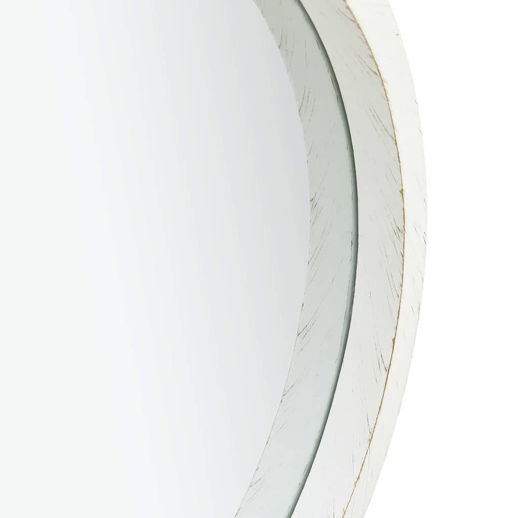Round Wall Mirror with Adjustable Strap 50cm