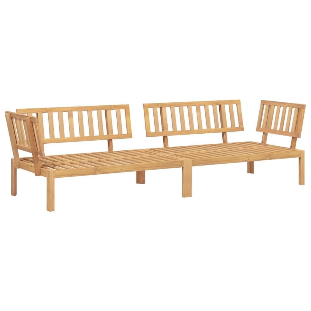 Outdoor Sectional Corner Sofa 2 pcs Solid Wood Lounge