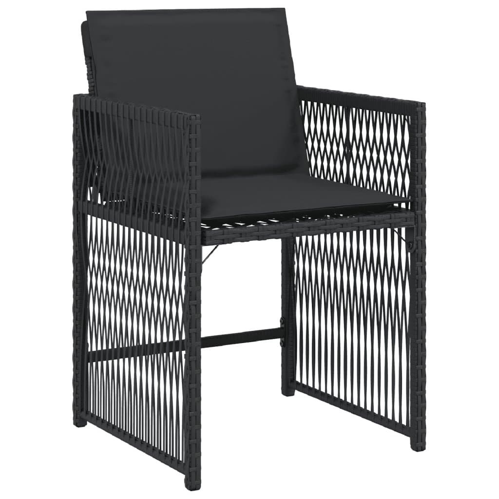 13 Piece Outdoor Dining Set with Rattan Chairs