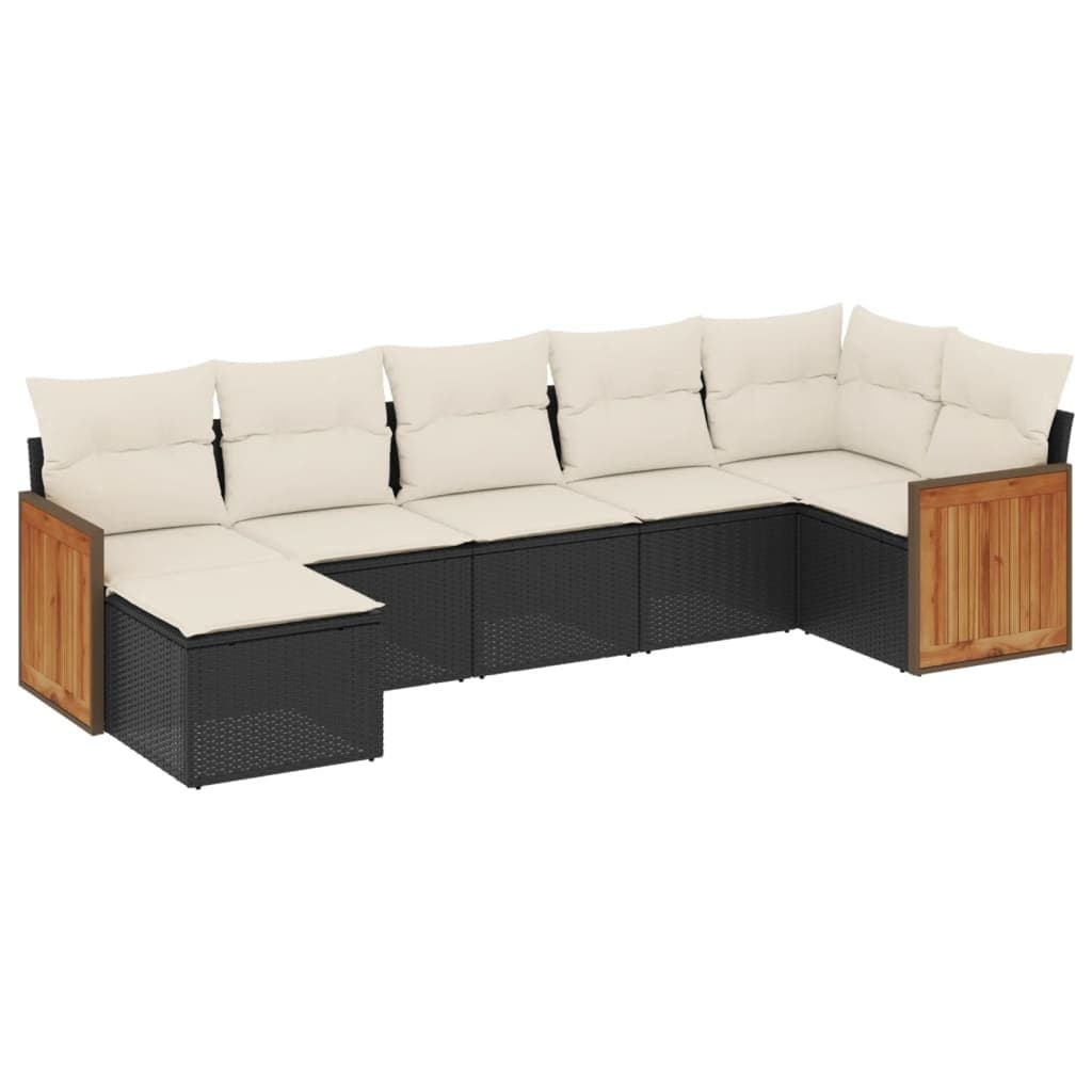 7 Piece Garden Sofa Set for Outdoor Comfort
