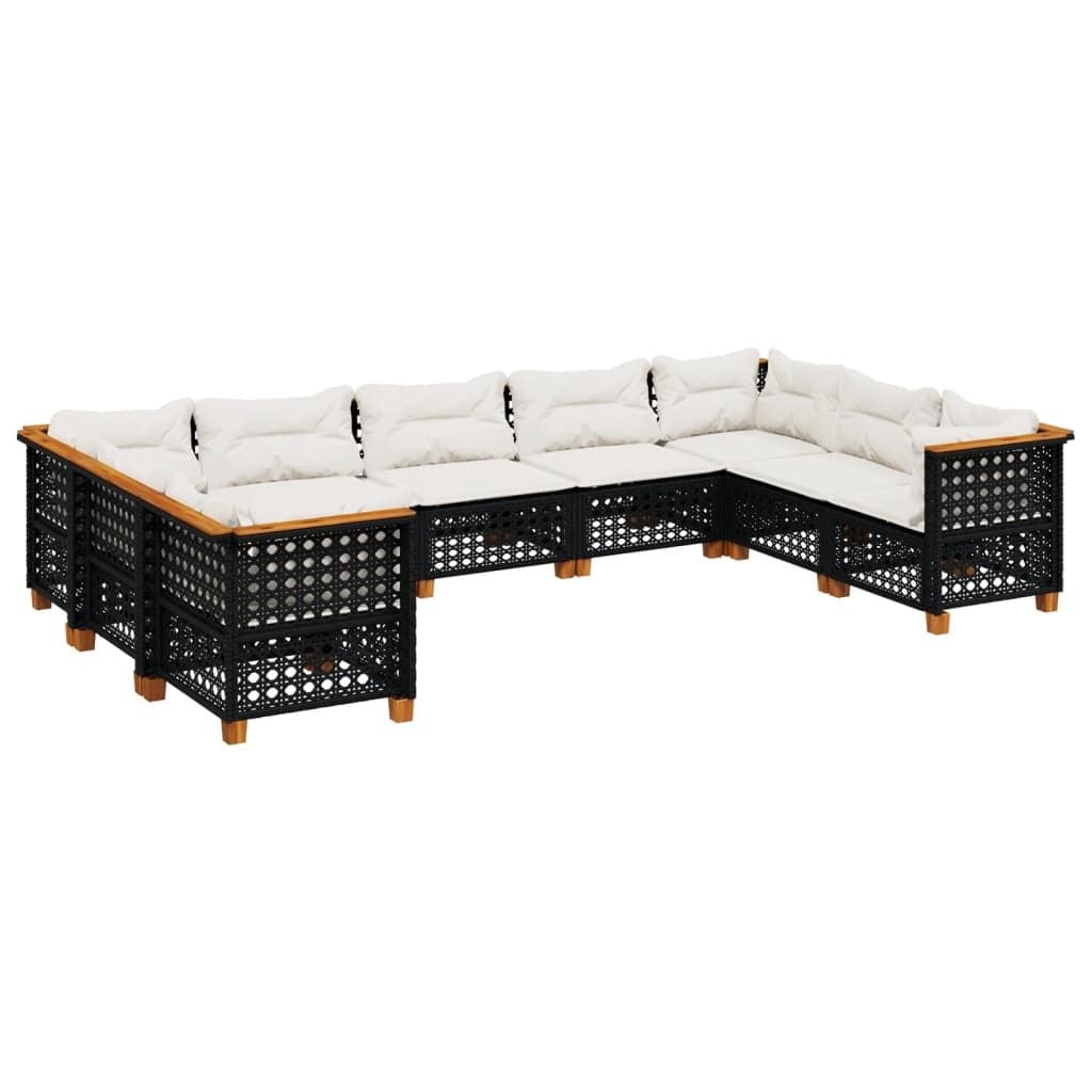 9 Piece Garden Sofa Set for Outdoor Relaxation