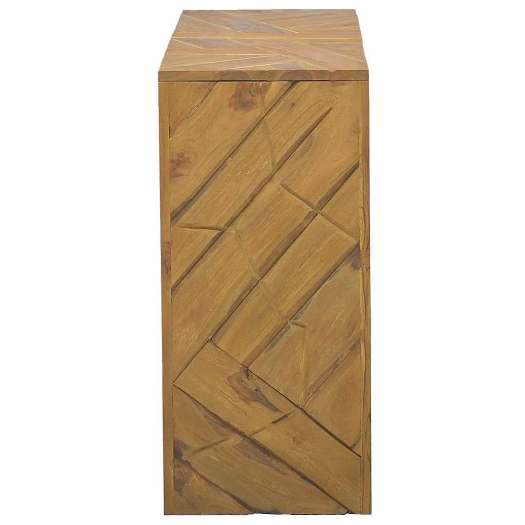 Teak Wood Console Table 110x35x75cm