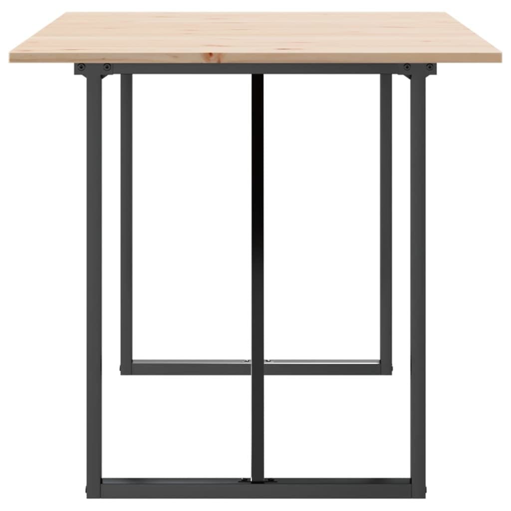 O-Frame Dining Table in Solid Pine Wood