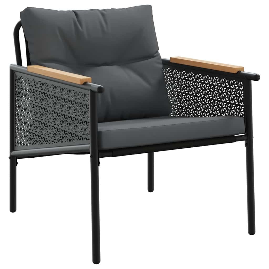 5 Piece Balcony Furniture Set with Cushions