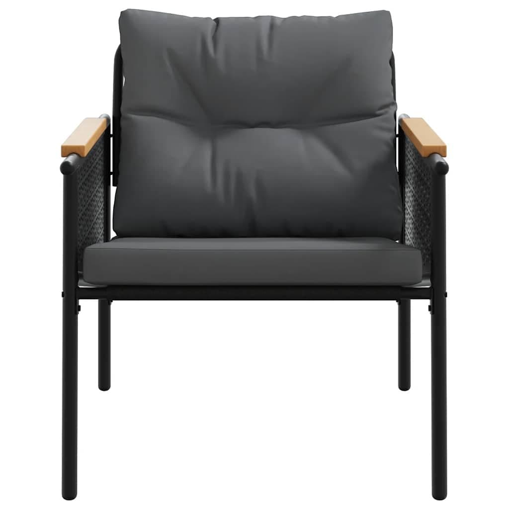 5 Piece Balcony Furniture Set with Cushions
