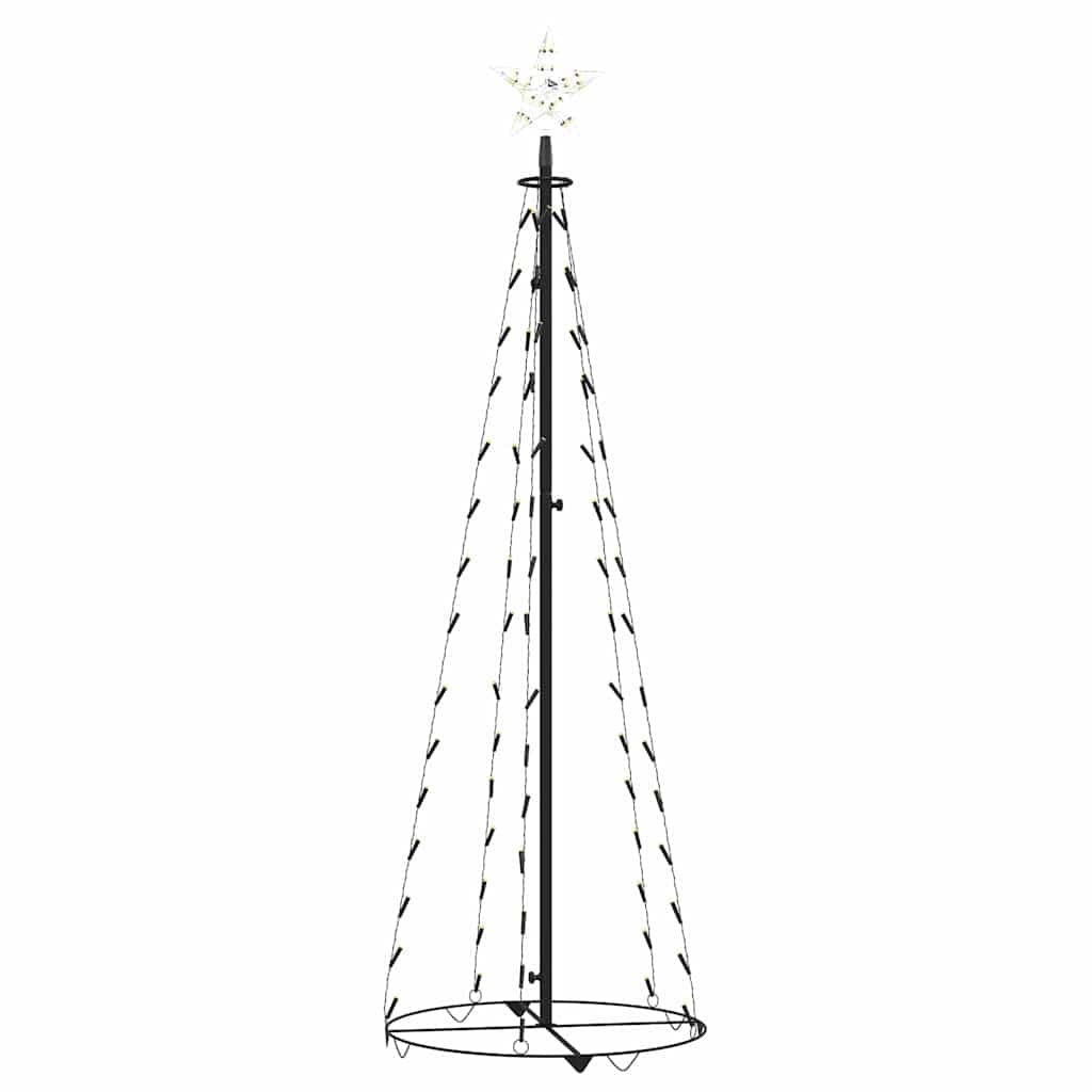 Christmas Cone Tree with 70 LEDs and Star Light