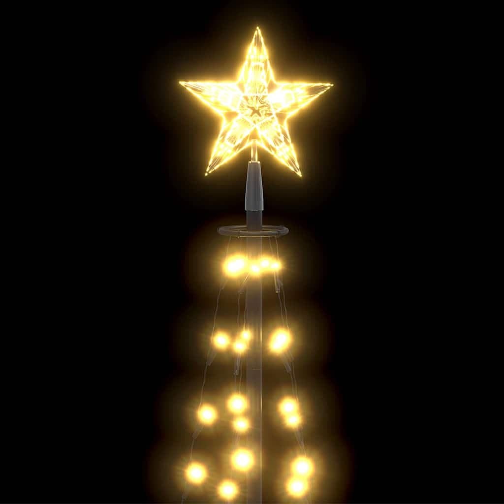 Christmas Cone Tree with 70 LEDs and Star Light