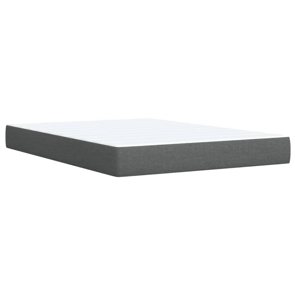 Queen Box Spring Bed with Adjustable Headboard