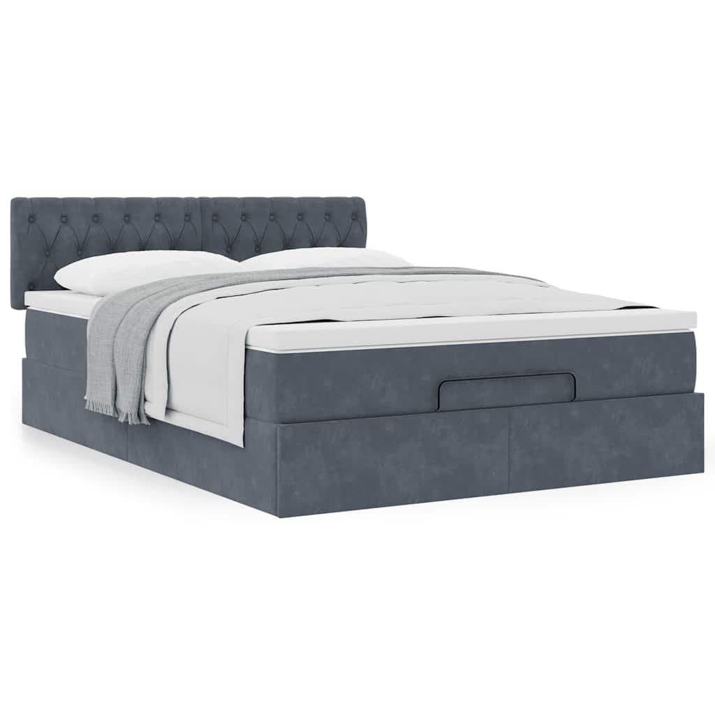 Queen Ottoman Bed with Pocket Spring Mattress