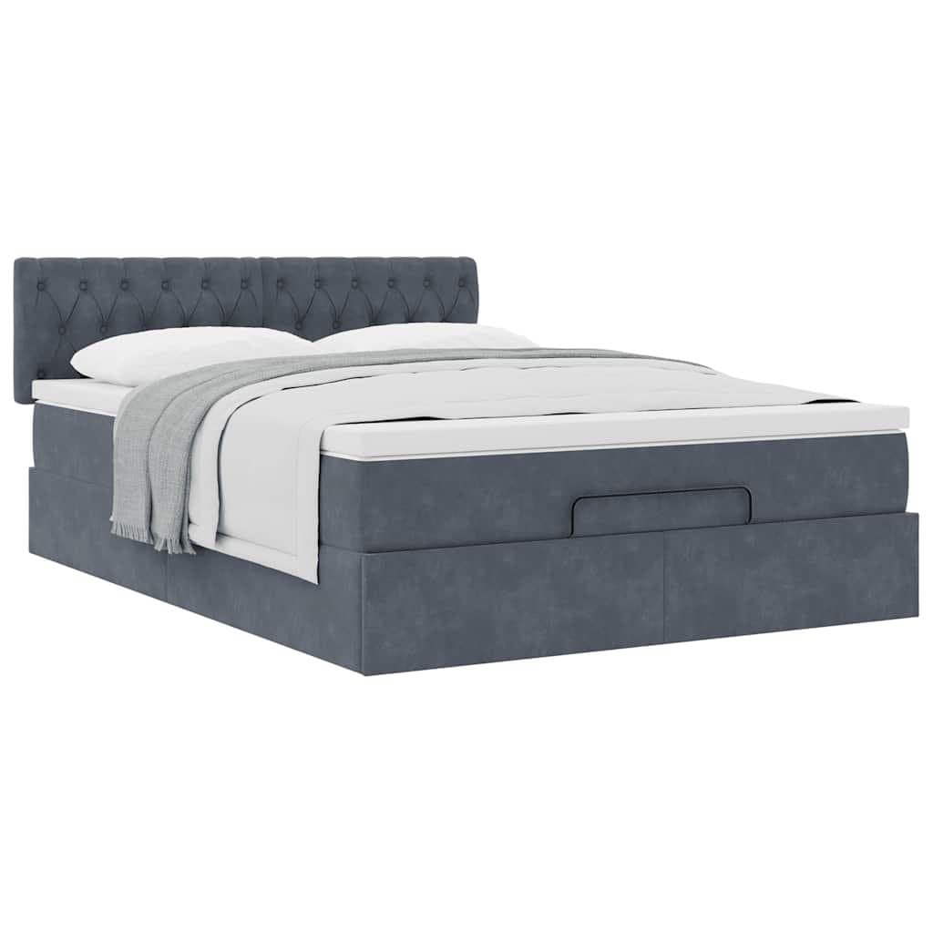 Queen Ottoman Bed with Pocket Spring Mattress
