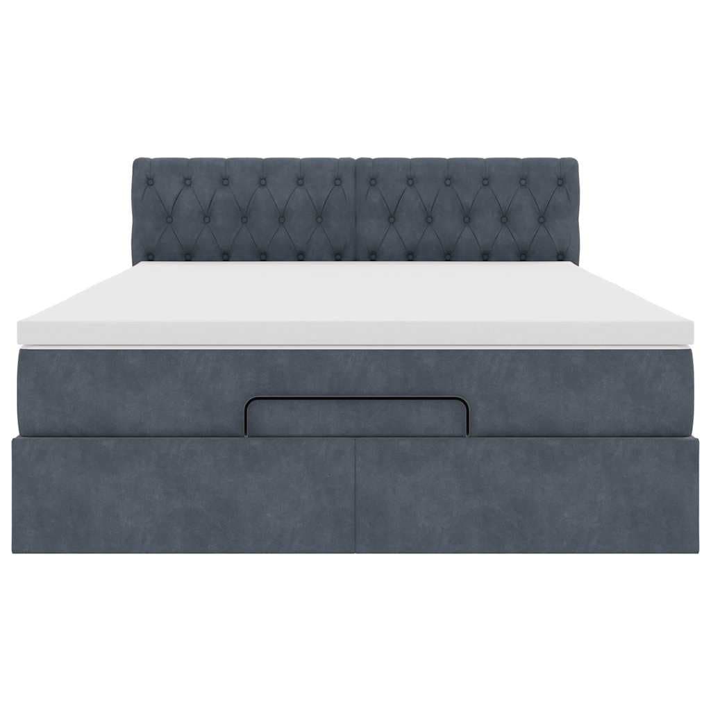 Queen Ottoman Bed with Pocket Spring Mattress