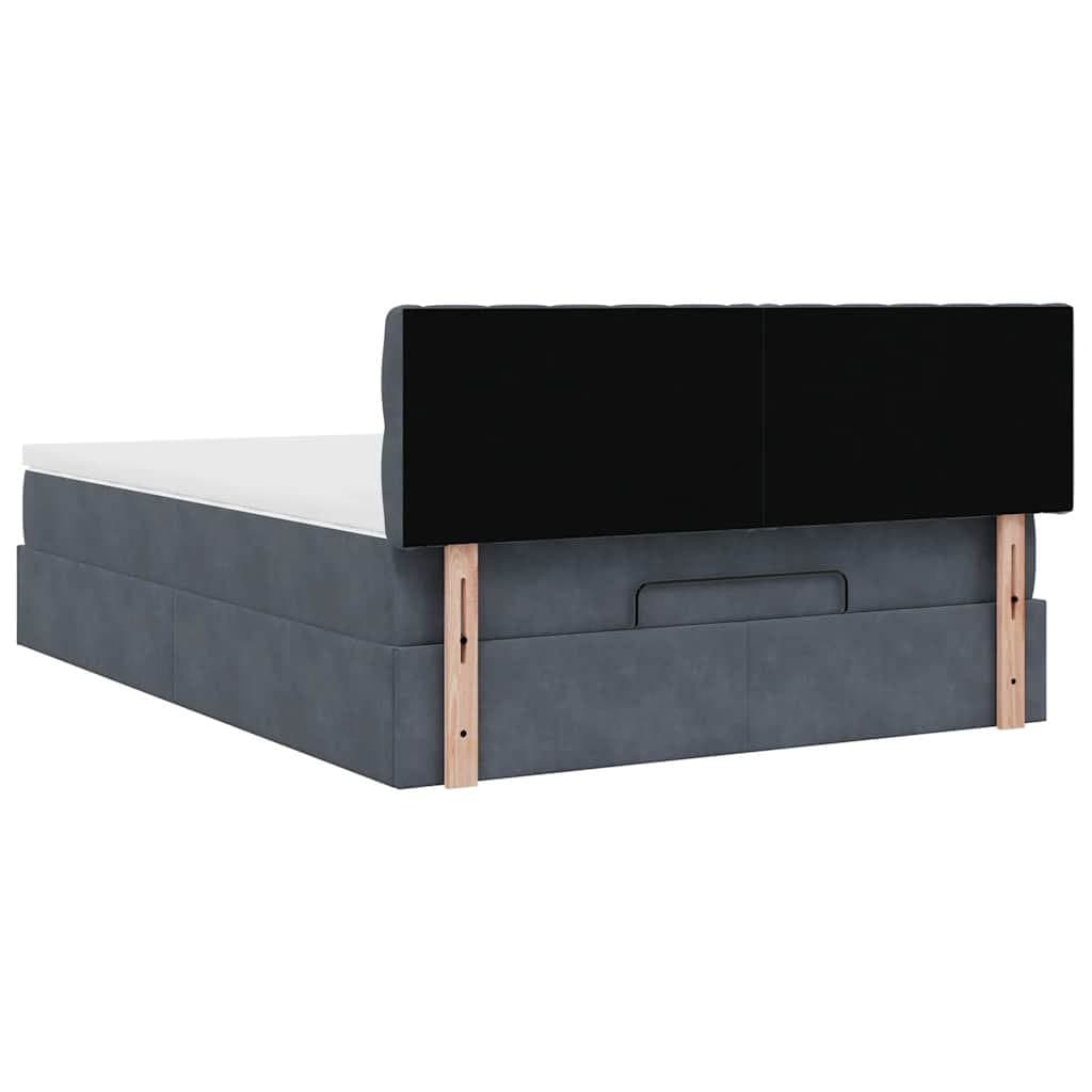 Queen Ottoman Bed with Pocket Spring Mattress