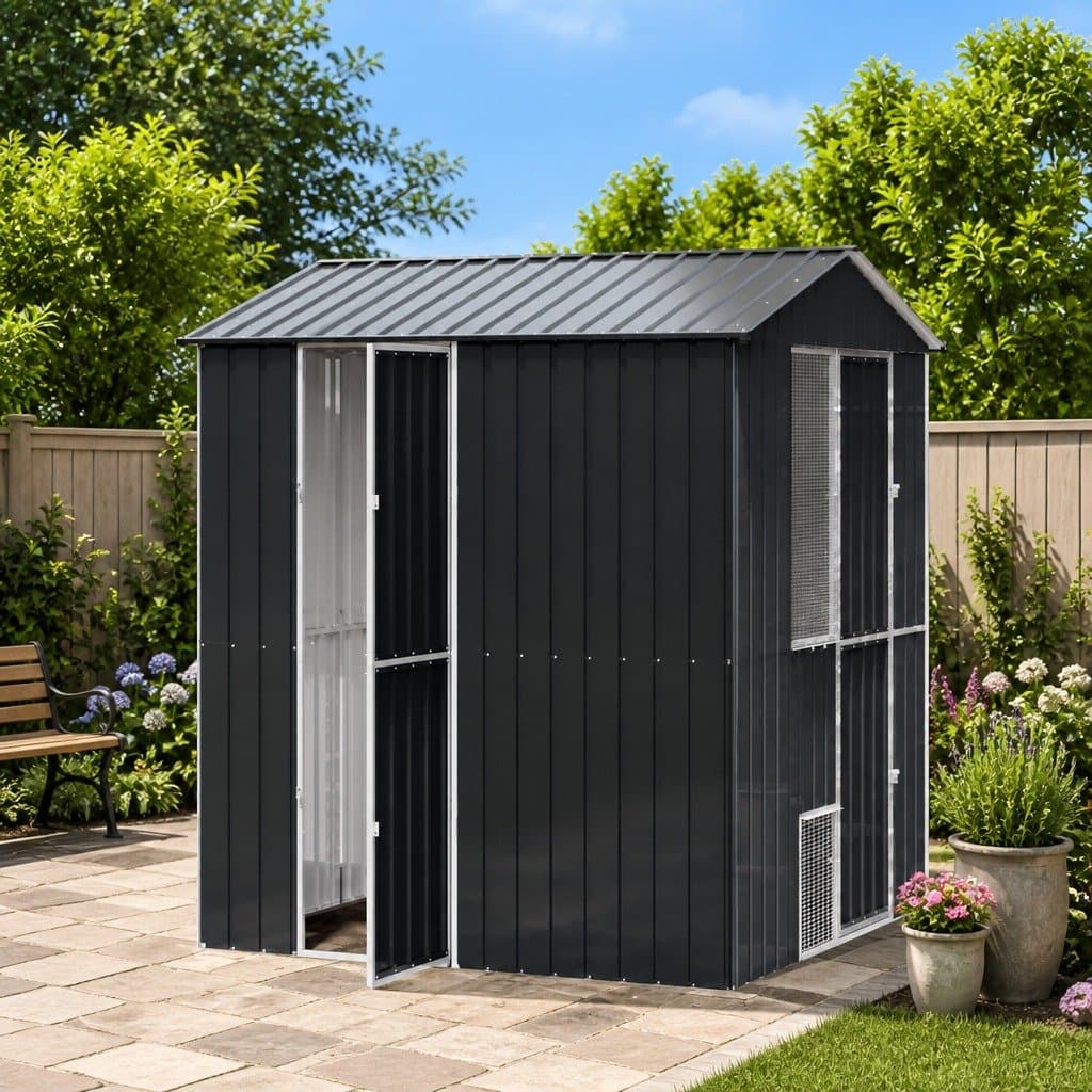 Anthracite Bird Cage 215 x 210 x 247 cm