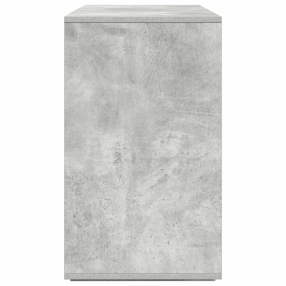 Modern Sideboard Grey Storage Cabinet Engineered Wood Dining Room Furniture