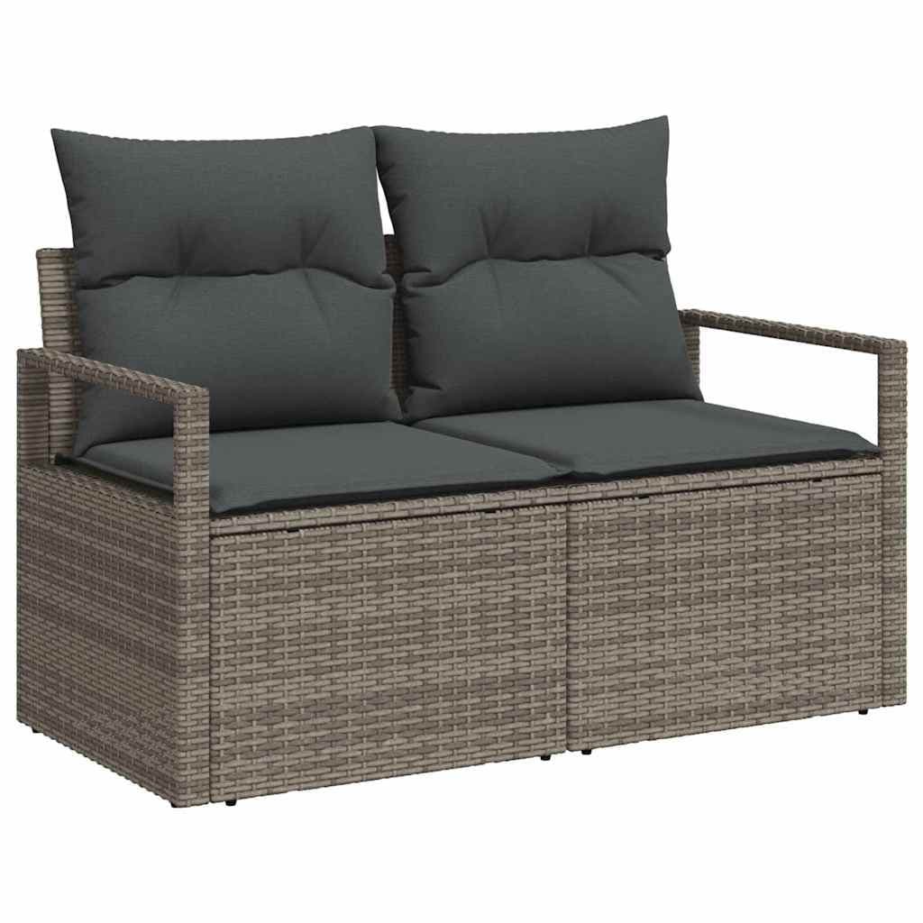 7-Piece Modular Outdoor Garden Sofa Set with Cushions