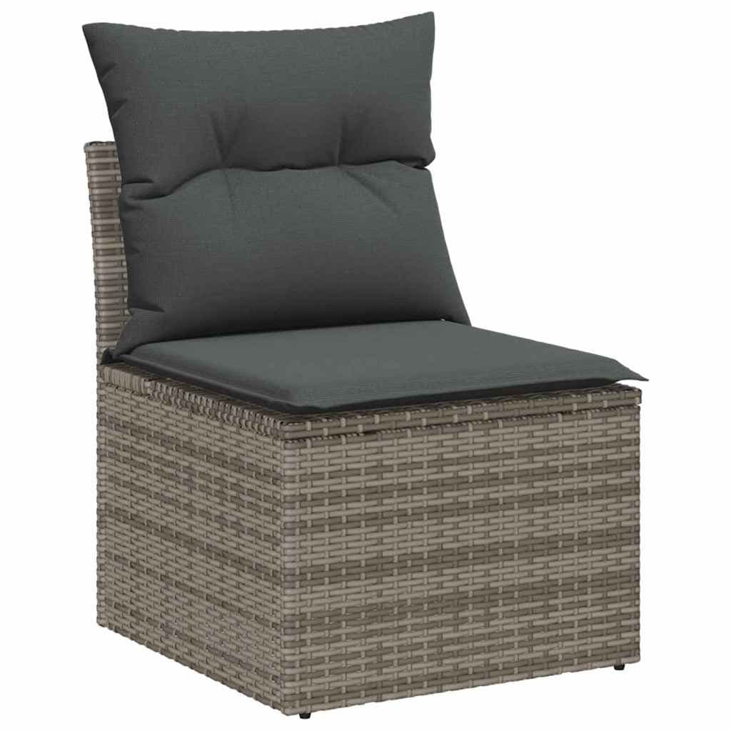 Modular Garden Sofa Set 9 Piece Outdoor Furniture