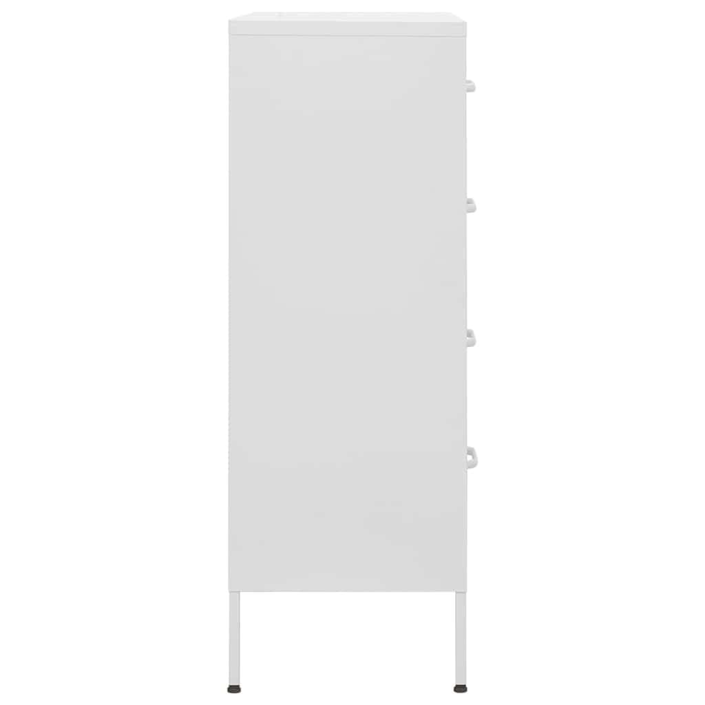 Chest of Drawers White Storage Cabinet Bedroom Furniture Organiser Drawers