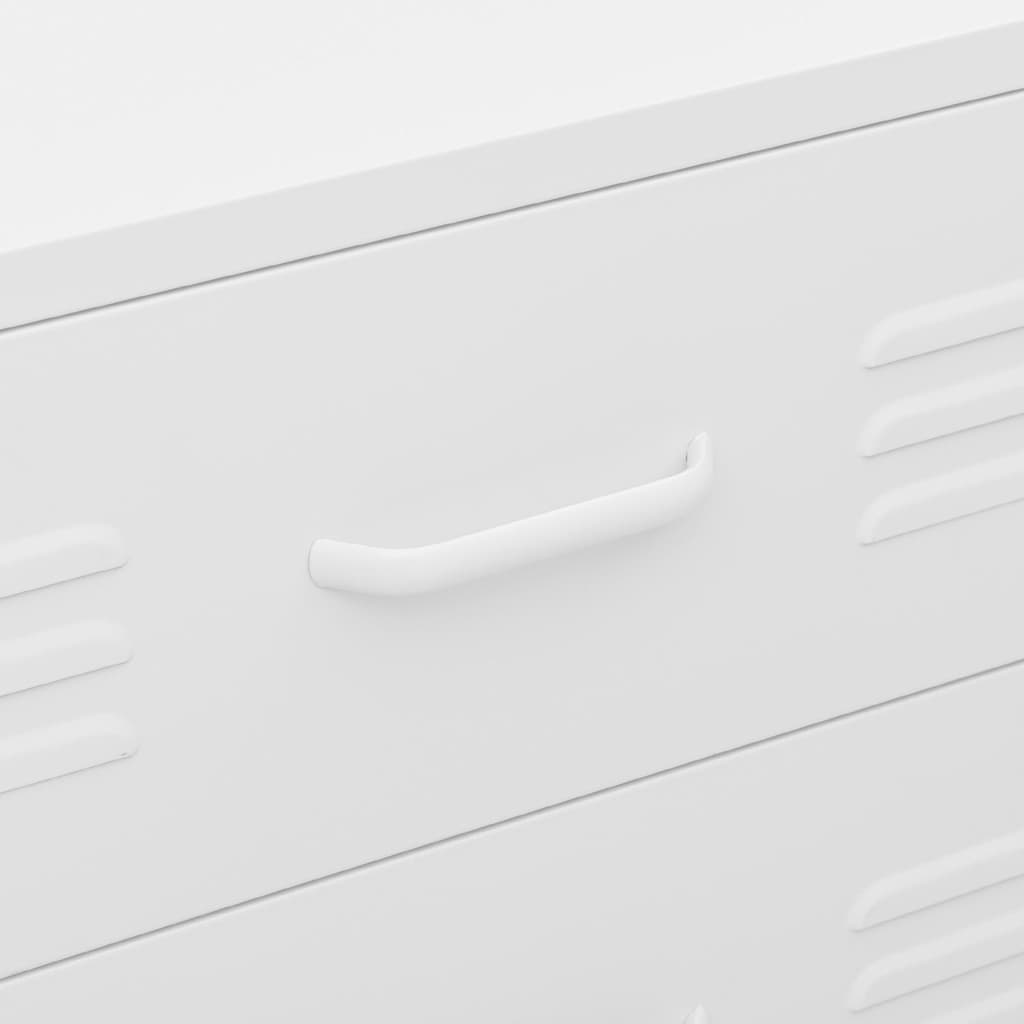 Chest of Drawers White Storage Cabinet Bedroom Furniture Organiser Drawers