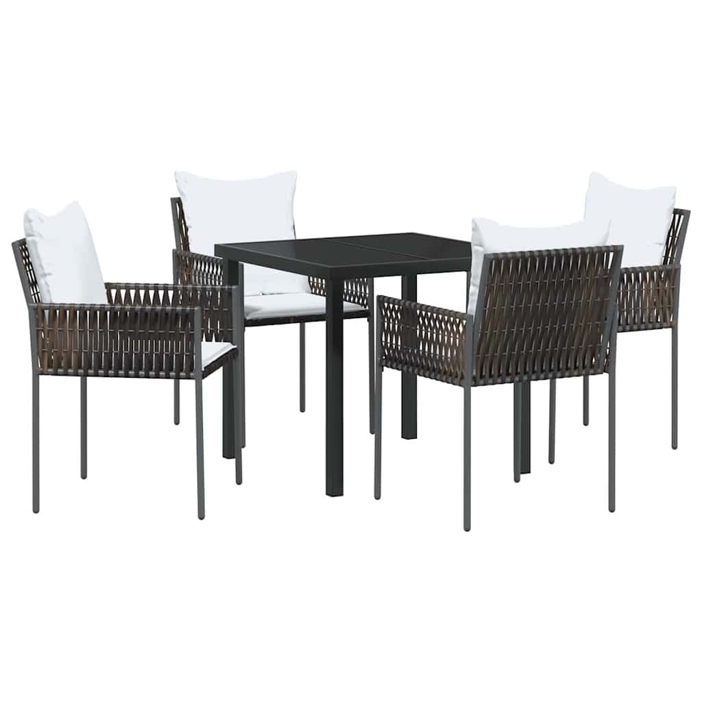 5-Piece Garden Dining Set for Outdoor Spaces