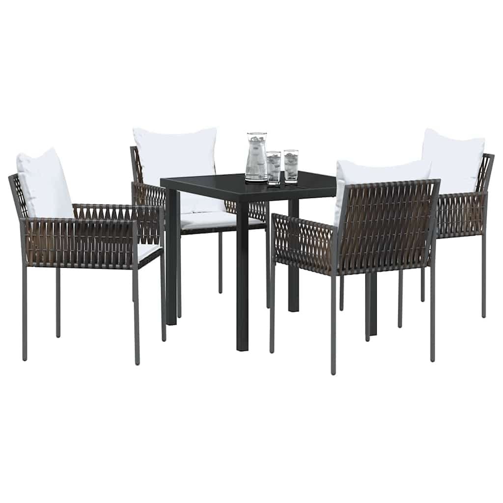 5-Piece Garden Dining Set for Outdoor Spaces