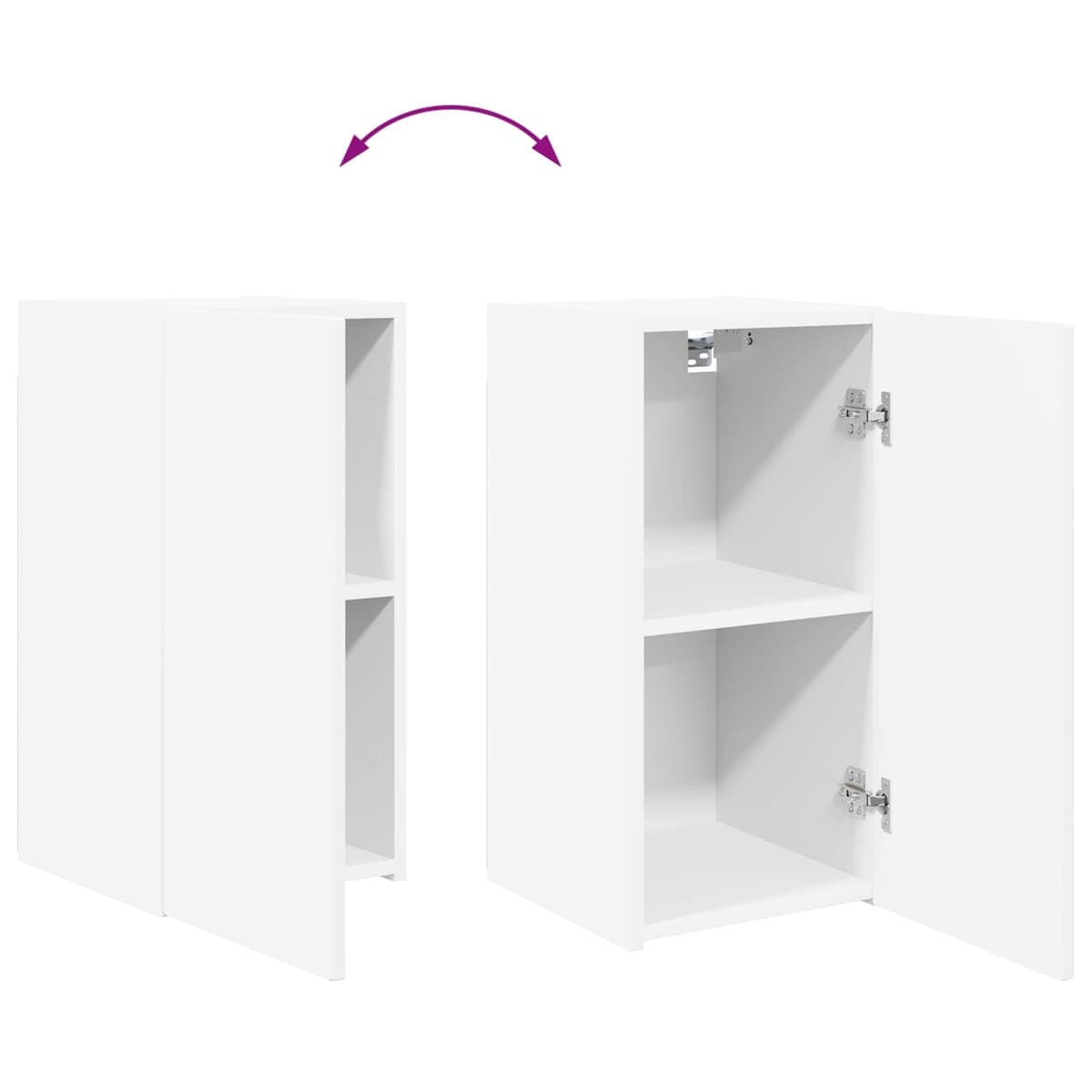 TV Cabinet Set 4 pcs White Entertainment Centre Storage Unit Living Room Media