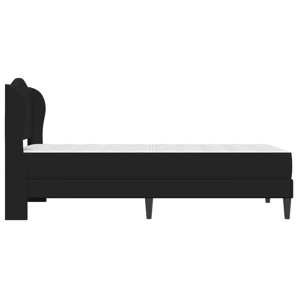 Bed Frame with Padded Headboard 90x190cm