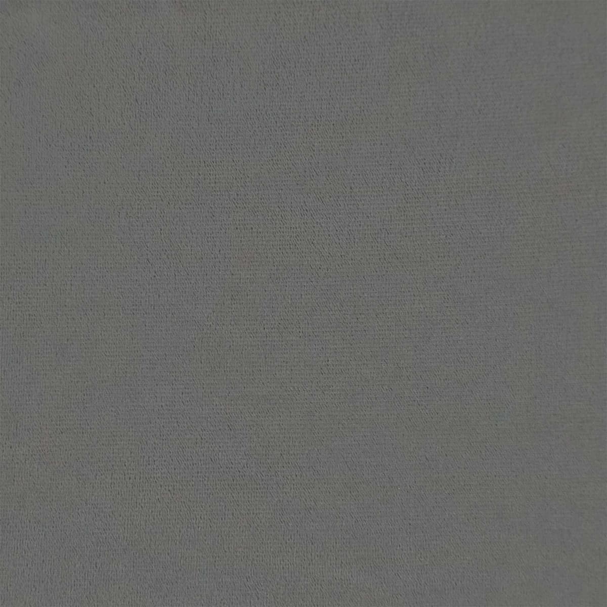 Dark Grey Bed Frame with Headboard 137 x 190 cm
