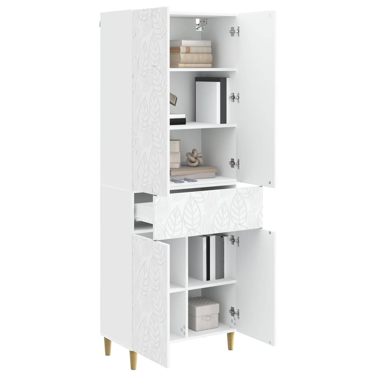 White Modular Furniture Set for Indoor and Outdoor