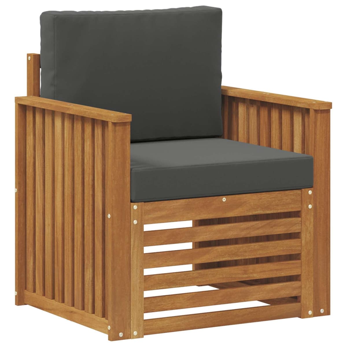 Modular Brown Outdoor Sectional Sofa for Gardens